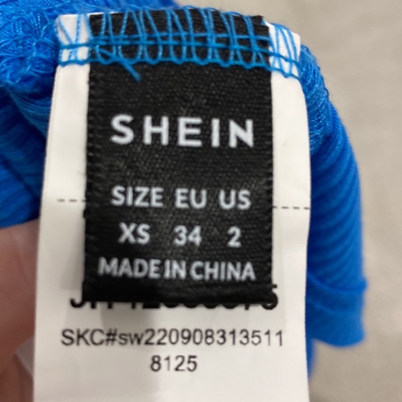 Extra small blue tube top - Picture 2 of 2